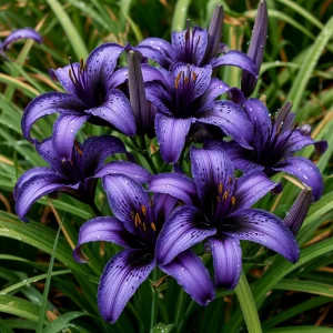 Лилейник Блю Айрис купить по цене от 324р. в интернет-магазине «Посадика» с доставкой почтой в в Троицке и по всей России – [изображение №1].